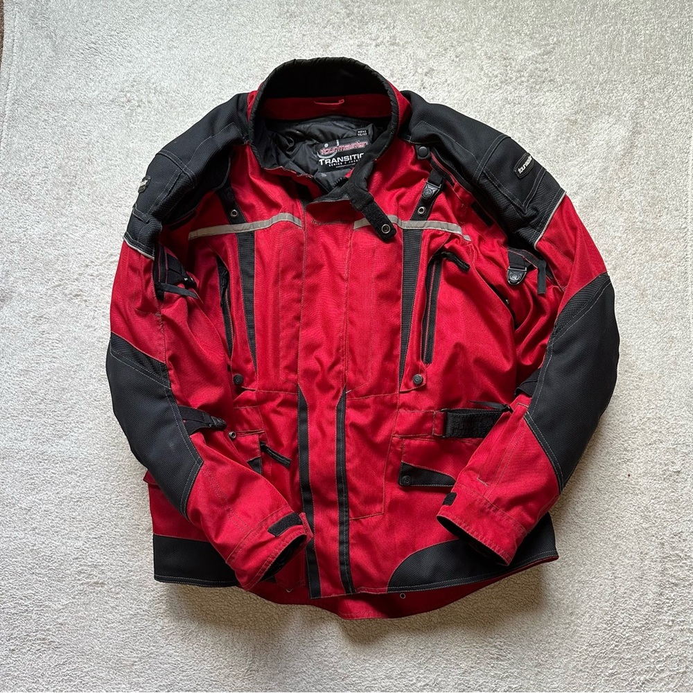 Men's Red & Black Performance Jacket by Transition